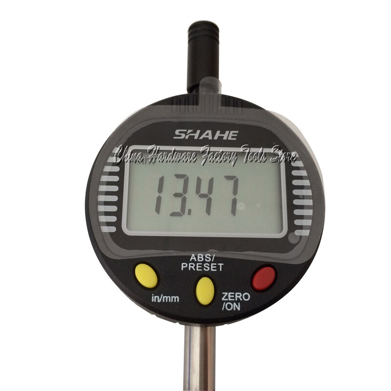 SHAHE 0-12.7 mm digital gauge digital dial indicator electronic indicator 12.7 mm 0.01mm digital indicator