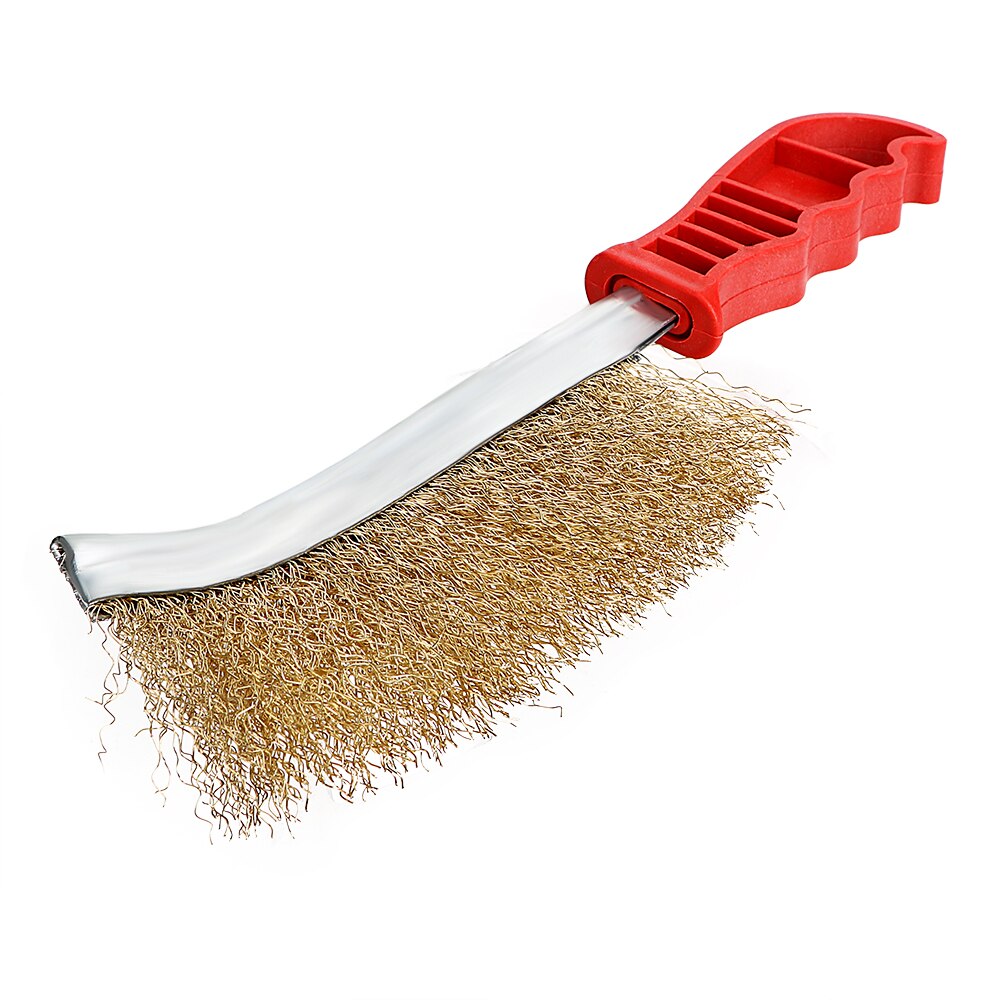 DIYWORK mano de alambre de cobre Alambre de herramienta cepillo de limpieza pintura antioxidante eliminador de Metal Multi propósito
