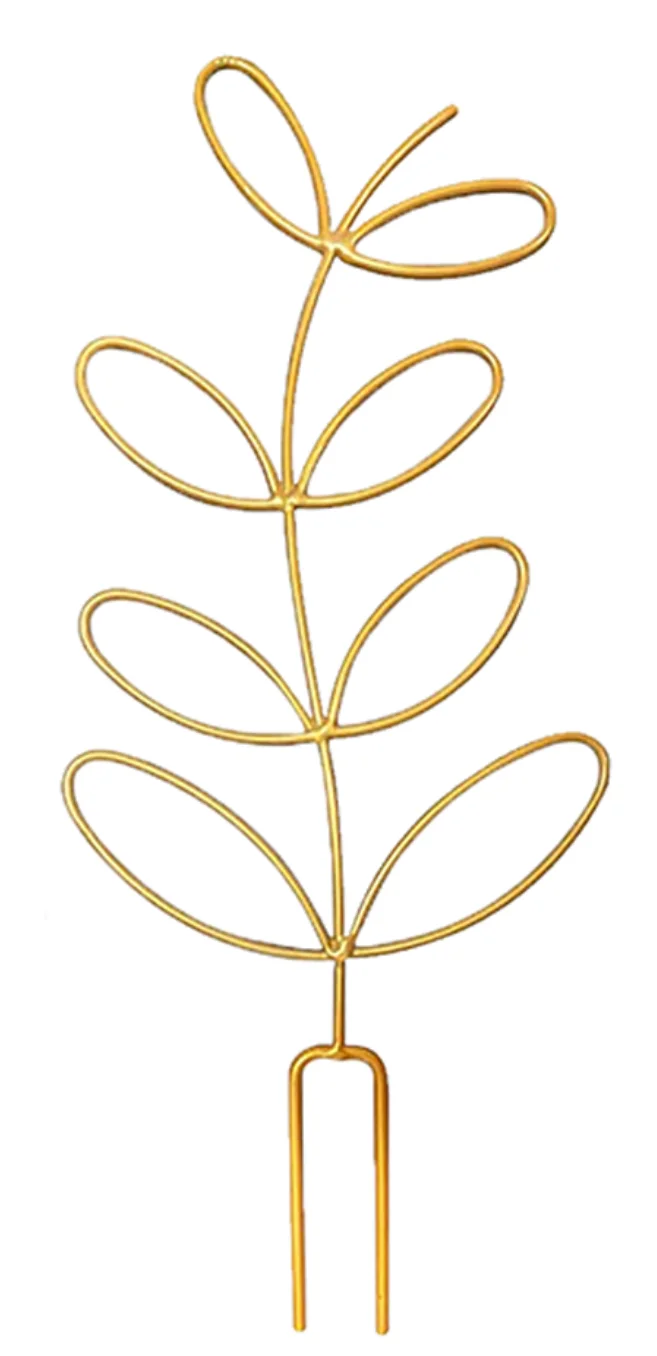 Metall gitter für Kletter pflanzen Ich bin Garten, Pflanzen kletter Regal Topfpflanzen Gold gitter unterstützen Garten bedarf: S / verrotten