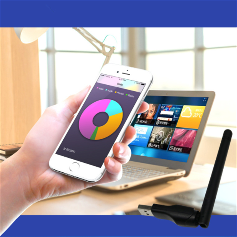 Freesat MT-7601 USB WiFi Wireless Antenna LAN Adapter for Openbox Freesat V7 V8 Super For TV Set Top Box Stable Signal