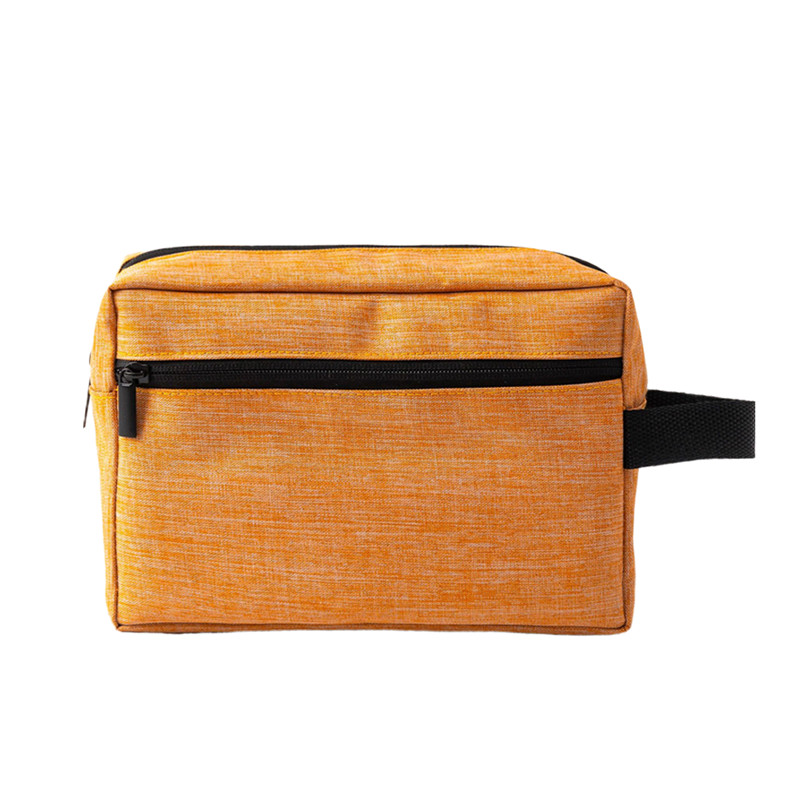 PURDORED 1 Pc Männer Waschen Tasche Wasserdicht Frauen Reise Necessaire Damen machen-hoch Tasche Männer Schönheit Kosmetik Tasche Toilettenartikel Bausatz: Orange