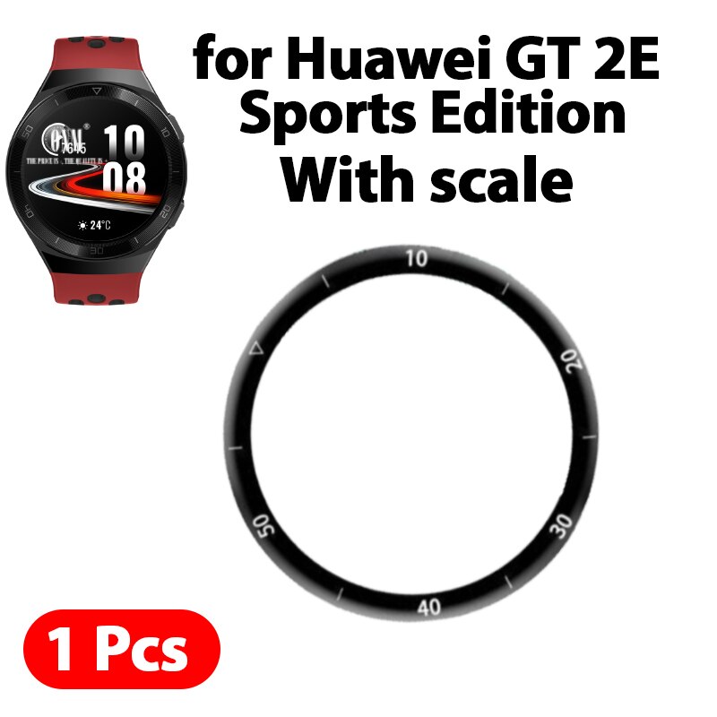 GT2E 5D Gebogene Rand Vollen Abdeckung Weichen Schutzhülle Film Abdeckung Für Huawei Uhr GT 2e Sport Vitalität Bildschirm Schutz (nicht Glas): mit Skala 1Stck