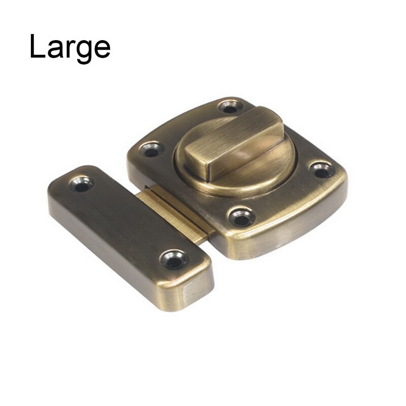 Universal Door Latch Gate Latch Security Sliding Door Lock Door Bolt Zinc Alloy With Screws Door Latch Lock Pull Cabinet Latch