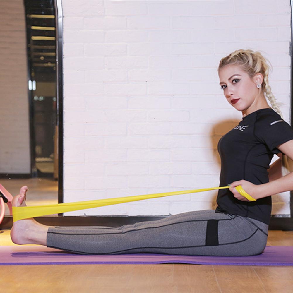 Natuurlijke Stretching Riemspanning Gezondheid Elastische Oefening Sport Body Latex Pull Strap Weerstand Bands Voor Yoga Supply