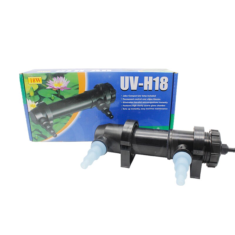 Jebo 110-220V 18W Aquarium UV Sterilizer Light Lamp Clarifier For fish tank .Fish tank UV 18W germicidal lamp.UV-18W UV lamp