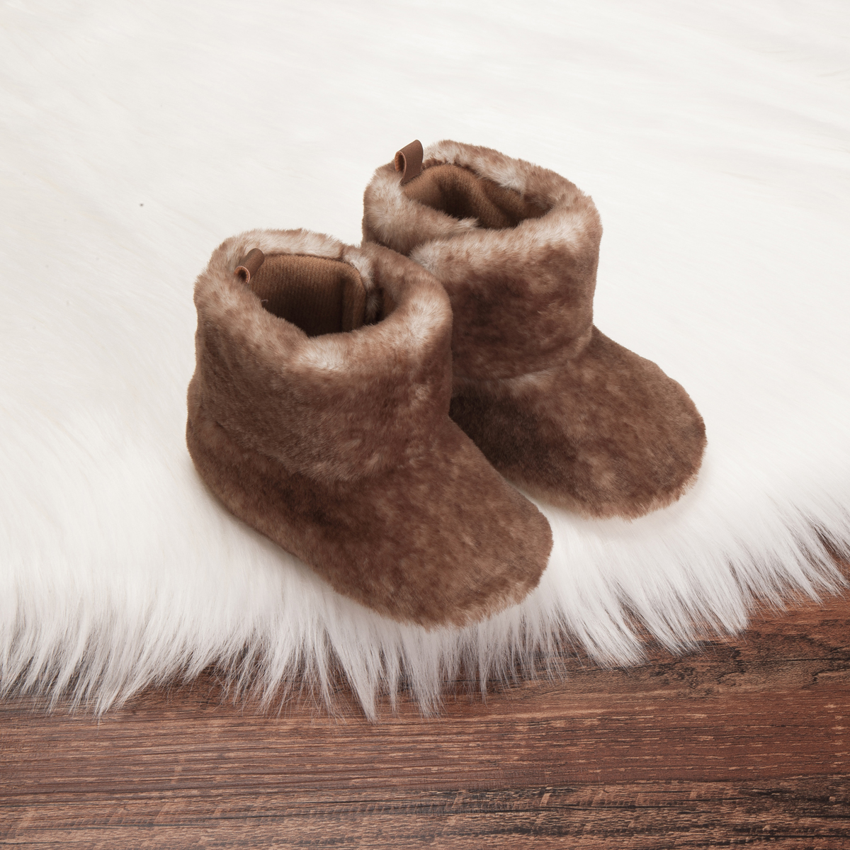 Baby Baby Snowboots Meisjes Jongens Peuter Fluffy Laarzen Ademende Fluwelen Prewalker Soft Sole Antislip Schoenen Kids Eerste walker