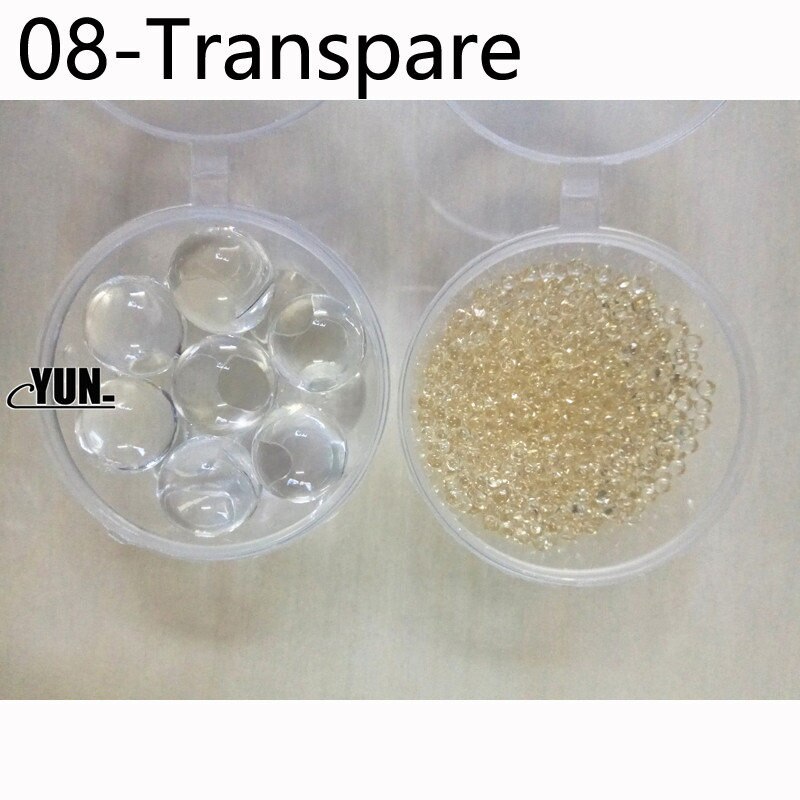 5000PCS Pearl Shaped Hydrogel Crystal Soil Water Beads Bio Gel Mud Grow Magic Jelly Balls Orbiz ForHome Wedding Decor 6D: Transparent