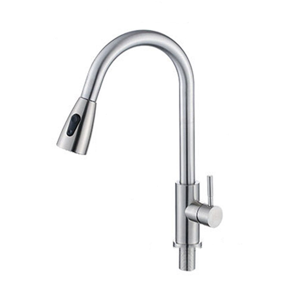 Douche Sprinkler Keuken Sproeikop Kraan Trek Kraan Quick-Connect Slang Trek Keuken Water Filter Tap: A