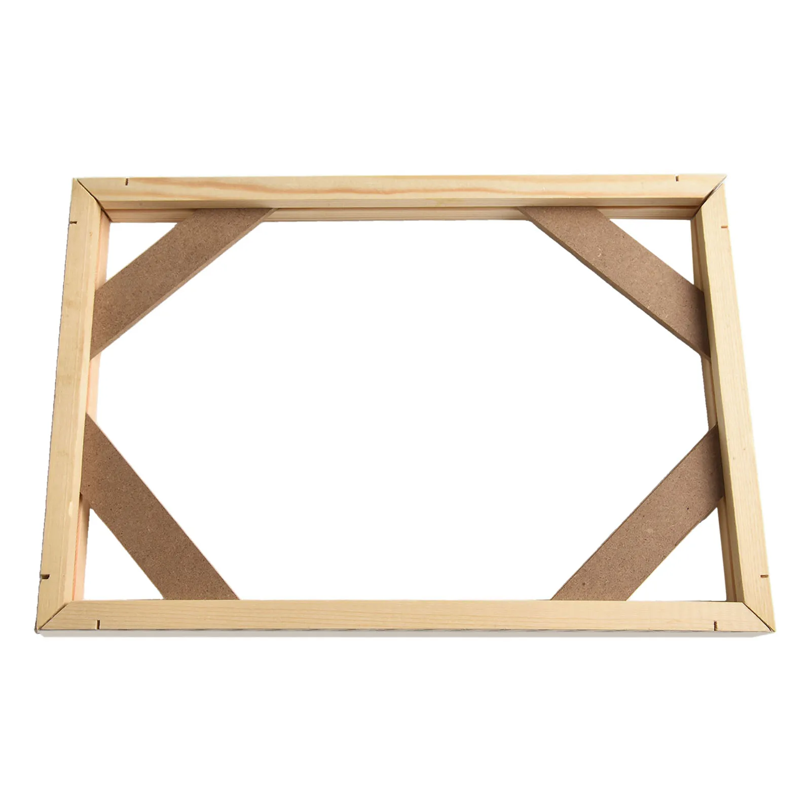 Marco DIY de 40x50cm para pinturas en lienzo, marco de fotos de madera, foto artística familiar, marcos de pintura al óleo, decoración de pared del hogar