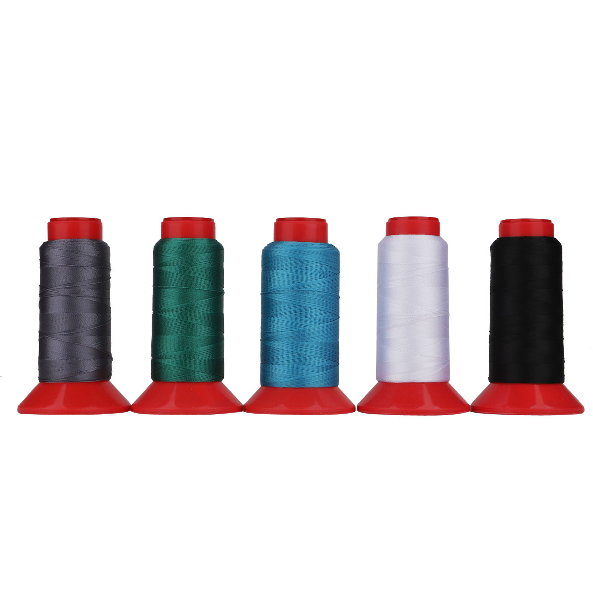 Linha de costura de poliéster de alta tenacidade, resistência uv 250d/2, 0.15mm de espessura, tecido pesado, lona, calçados de couro, 500 metros: Ultramarine