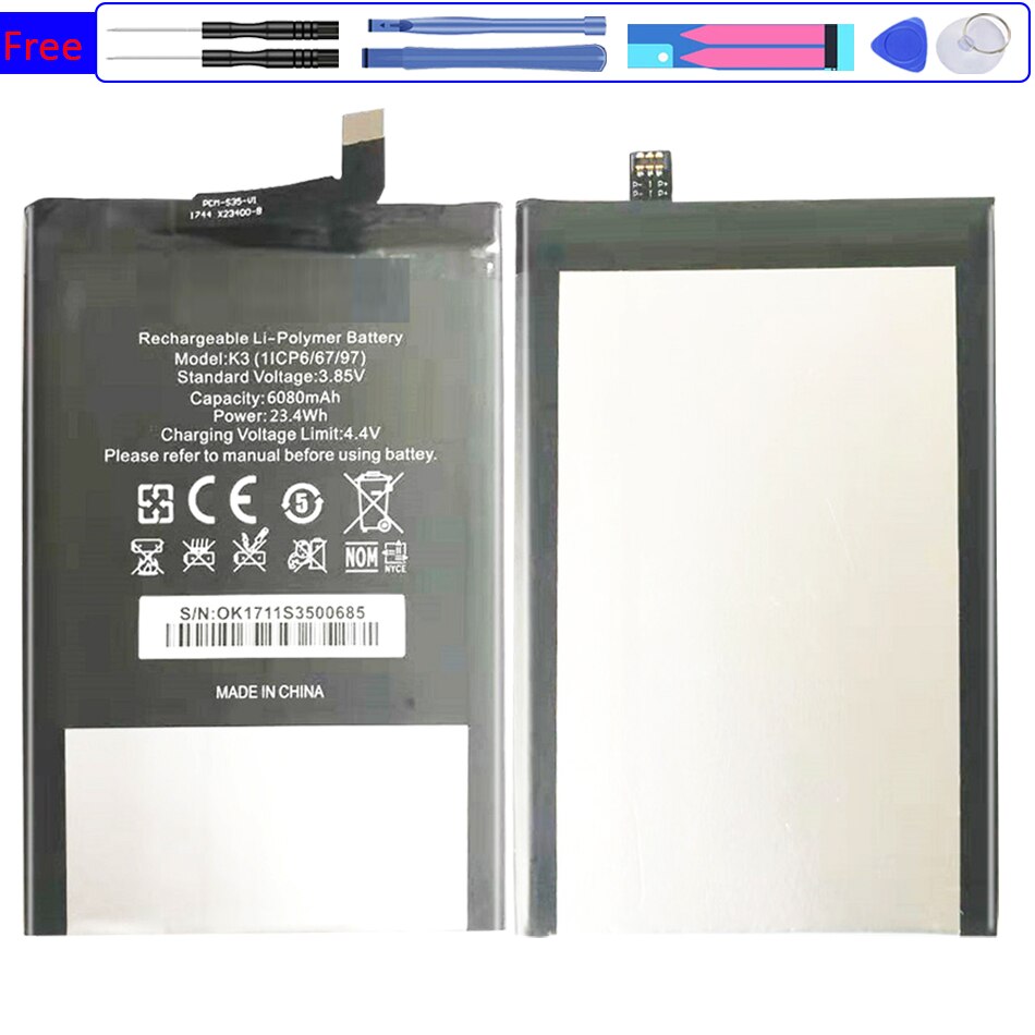 Batterie 6080mAh Für Oukitel K3 K 3 Bateria