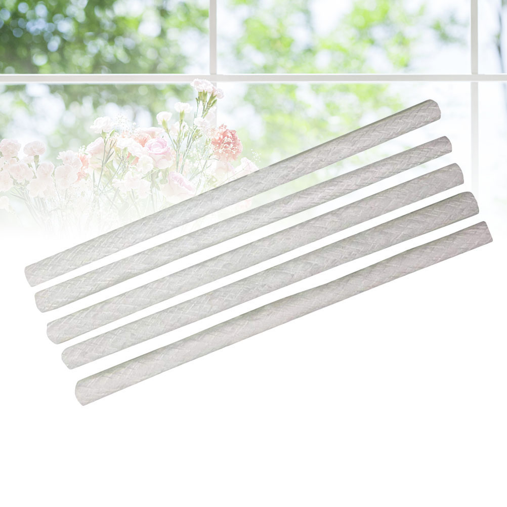 24 stk udendørs glasfibervæger olielampe væge vinflaske væger lightening fakkel væger til gård butik camping  (1.27 x 25cm)