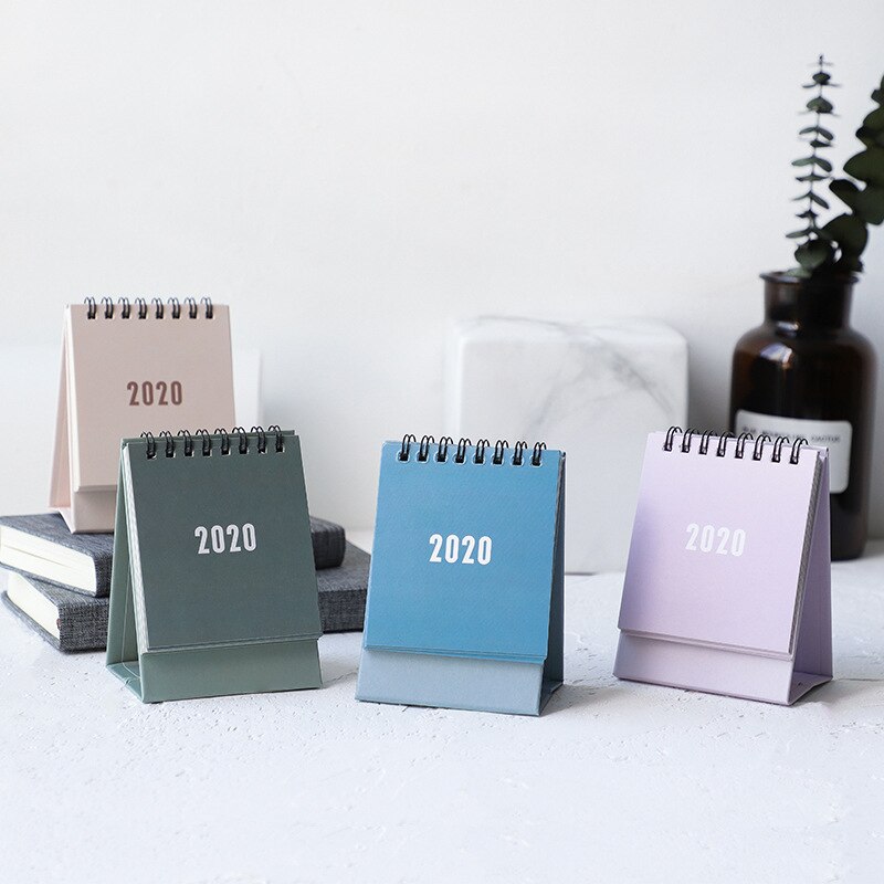 Desktop Mini Calendar DIY Weekly Plan Schedules Office Desk Decoration Paper Stationery For Office Worker office supply