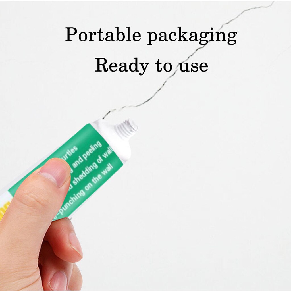 Wall Mending Agent Wall Repair Cream Wall Crack Nail Repair Agent With Scraper Valid Mould Proof Wall Mending Agent Wall Repair