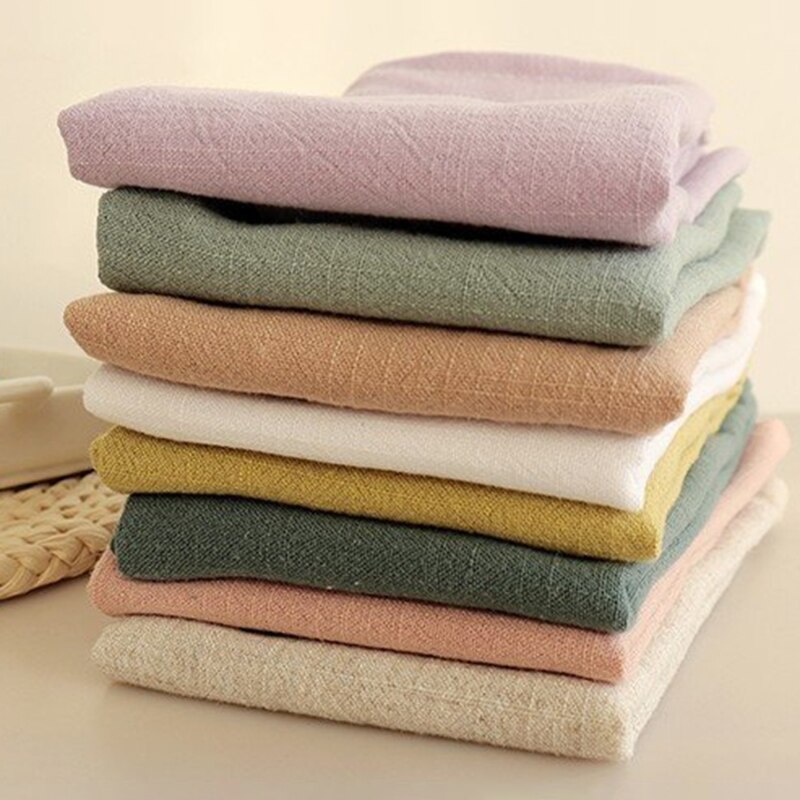 Plain Katoen Linnen Doek Art Home Keuken Servet Placemat Thee Handdoek Keuken Handdoek 40X4 0Cm/15.7X15.7 inch Keuken Accessoires