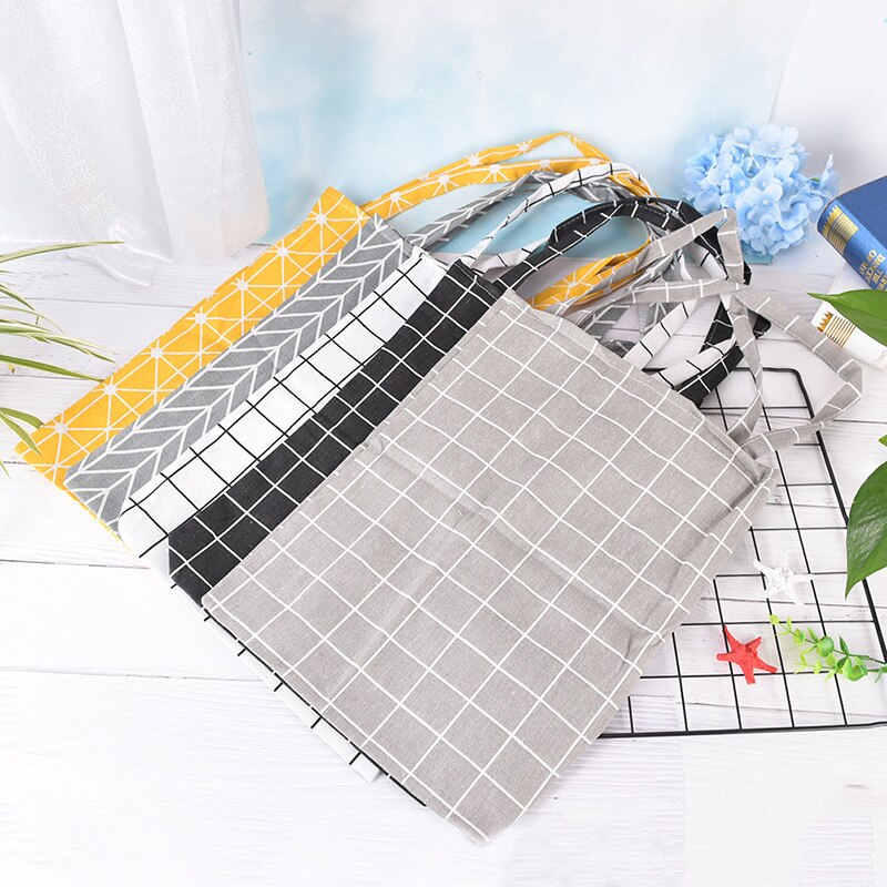 5 stijlen canvas geruite tas messenger outdoor katoenen schouder geruit winkelen