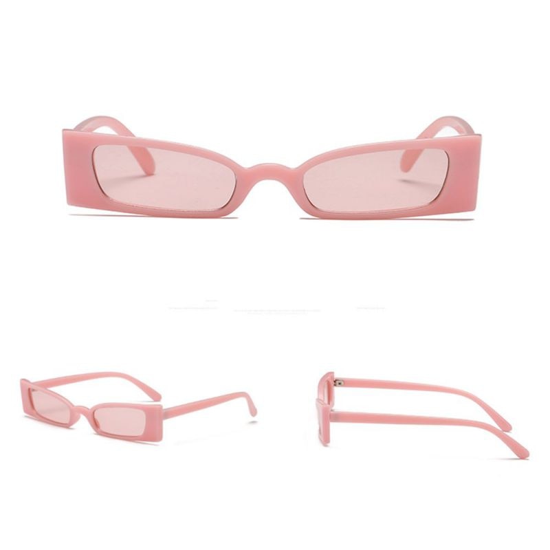 Vintage Retro Zonnebril Mini Vierkante Zonnebril Vrouwen Vrouwelijke Cat Eye Zonnebril Eyewear