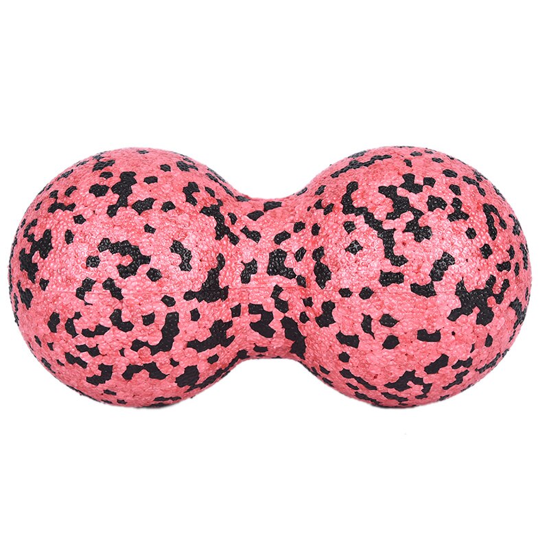 Peanut massage ball massage ball fascia roller pilates yoga roller 8 x 16: Rød