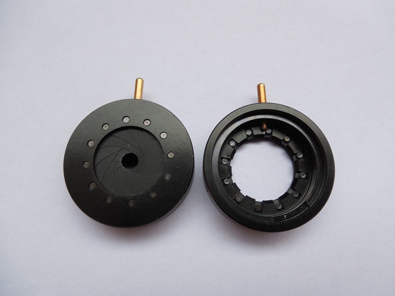 Iris Module Integrated Diaphragm, Adjustable Diaphragm, Manual Diaphragm, Condenser, Zoom In and Out 0.5-15MM