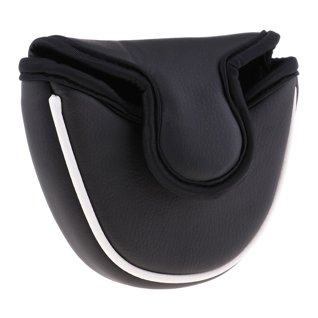 Soft PU Square Golf Mallet Putter Cover Golf Equipment Mallet Head Cover