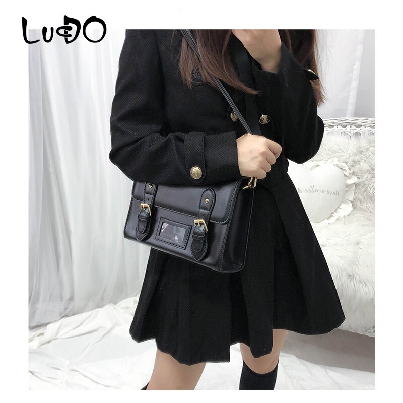 Vintage sacs à main huile cuir femmes sac de messager rétro femme épaule sac à bandoulière fille étudiant adolescent cartable Bolsa