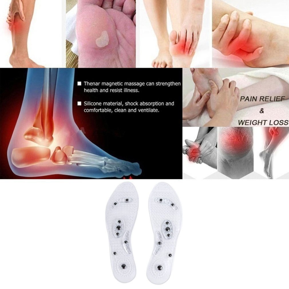 Magnetic Therapy Slimming Insoles for Weight Loss Foot Massage Health Care Shoes Mat Pad Acupuncture Massaging Insole Sole