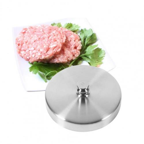Hamburger Patty Maker Food Grade Simple Operation Stainless Steel Stuffed Burger Press Simple Operation Making Tools Grilling: Default Title