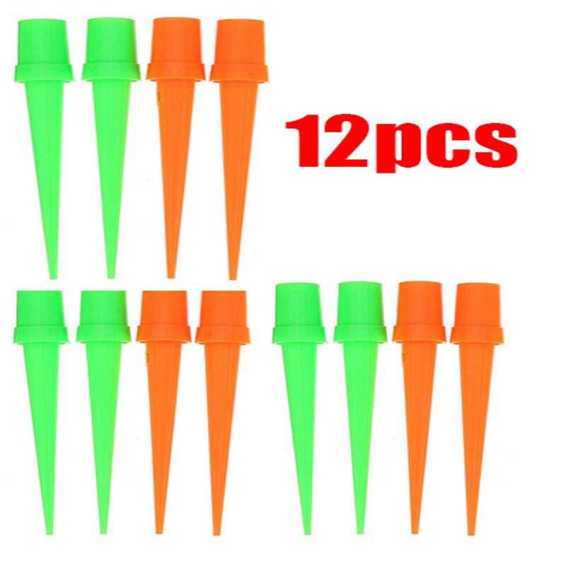 Automatic Watering Device With Switch Control Valve Timing Adjustable Flow Seepage Device Drip Irrigation Lazy Man: 12Pcs