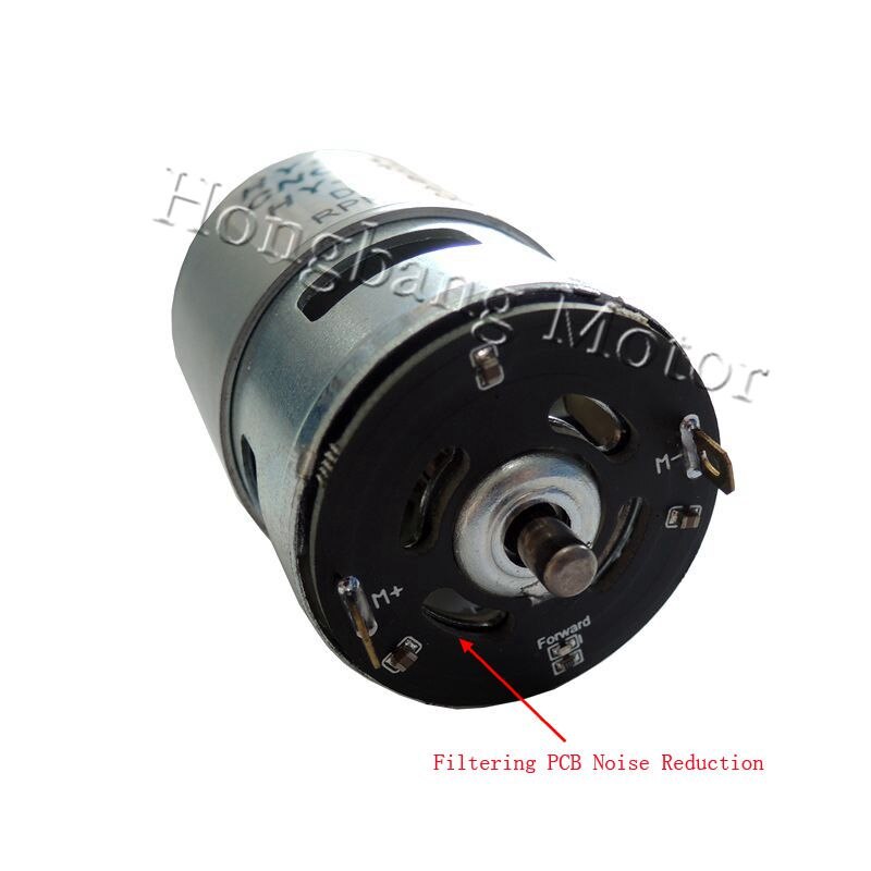 HONGYC HY-775PH 20000RPM 775 CNC Spindle Motor with ER11 Collet Set, DC 24V, High Power, Noise Suppression, Electrical DC Motor