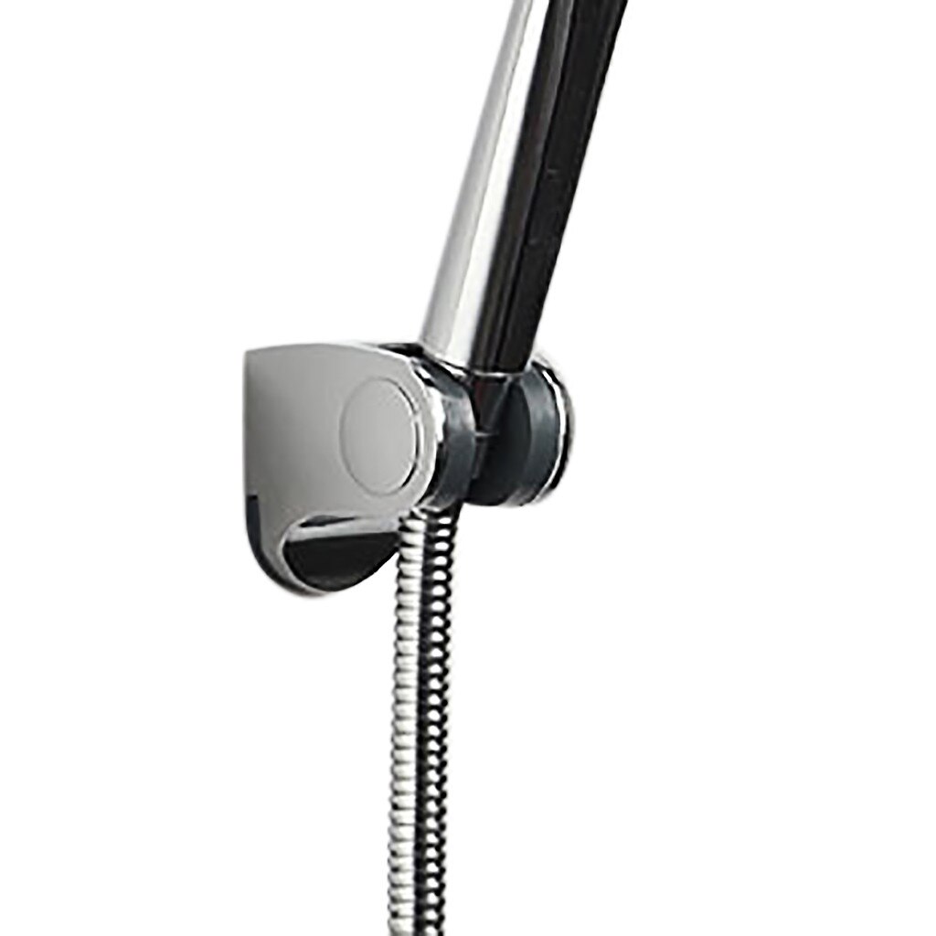Douchekop Handset Houder Chrome Badkamer Wall Mount Verstelbare Beugel Badkamer Producten Abs Verchroomd Beugel Base