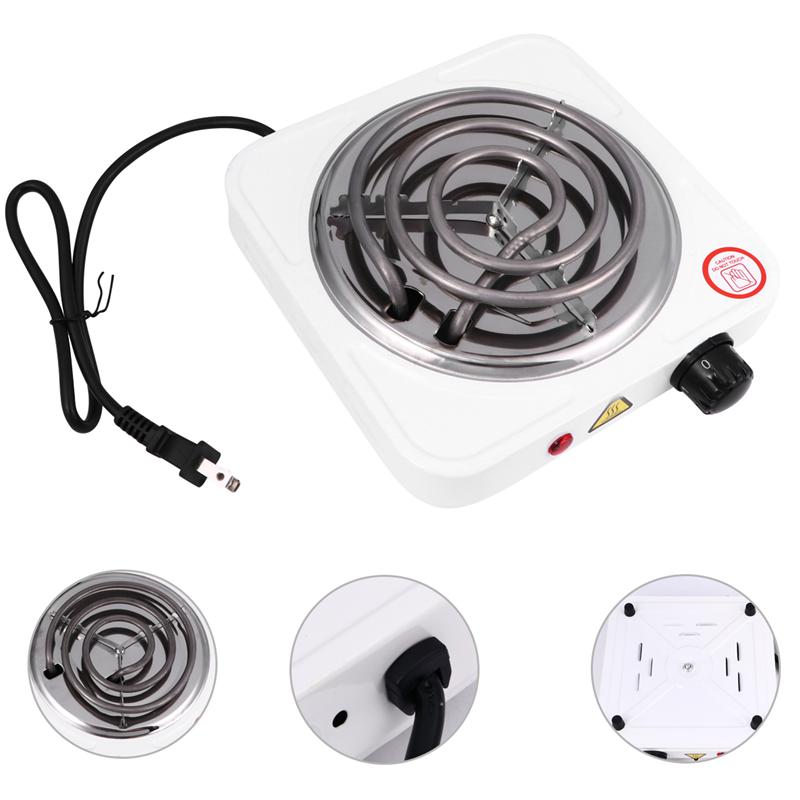 1Pc 1000W Electric Heater Stove Practical Electric Heater Single Burner (US Plug/EU Plug))