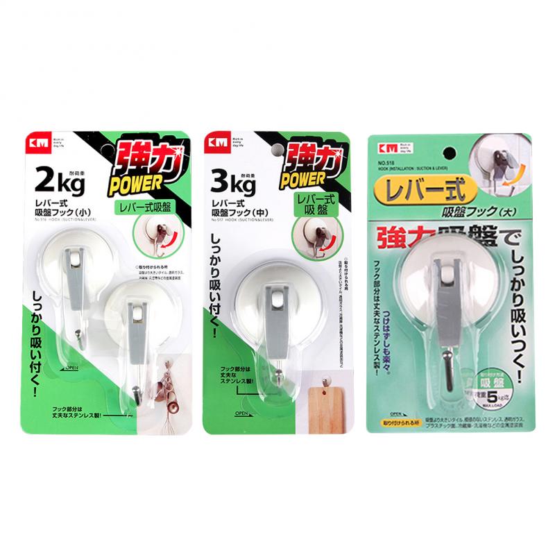 Keuken Zware Grote Zuignap Haak Sleutel Handdoek December Haak Sterke Zelfklevende Haak Up Snap Hendel Vacuüm Thuis holder