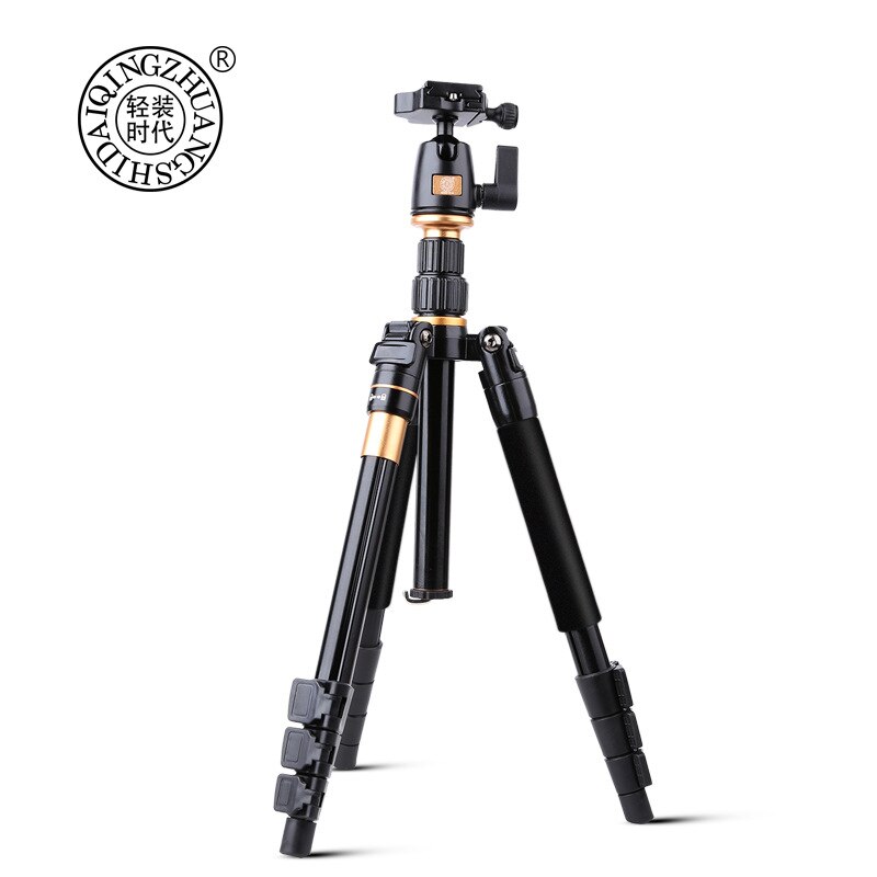 Professionelle QZSD Kamera Video Stativ Erweiterbar Einbein Mit schnell Freisetzung Platte Stehen Q555