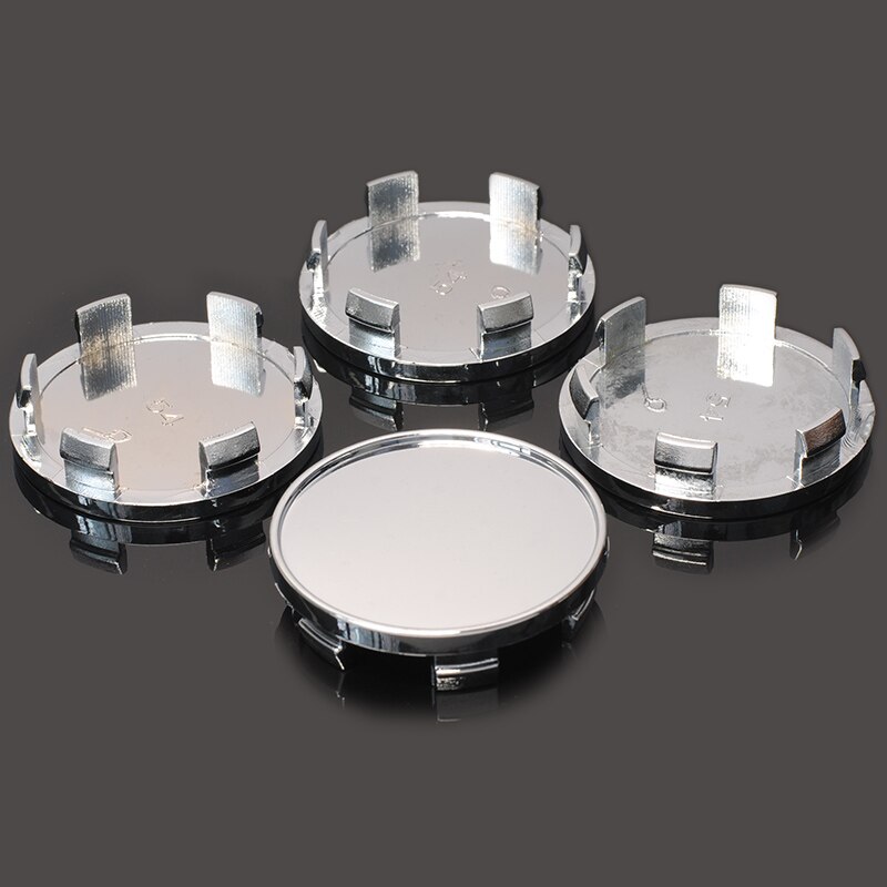 4 Stks/partij 54Mm Auto Wiel Center Hub Caps Auto Velg Wieldop Badge Covers Auto Accessoires Fit 50Mm platte Logo Sticker