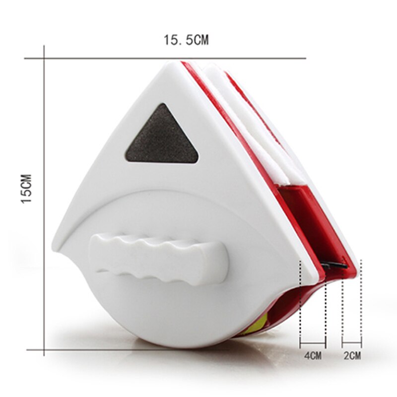 Magnetic Window Cleaner Double Side Magnetic Brush for Washing Windows Glass Cleaning Brush Cleans Magnetic Crystals Window Wash