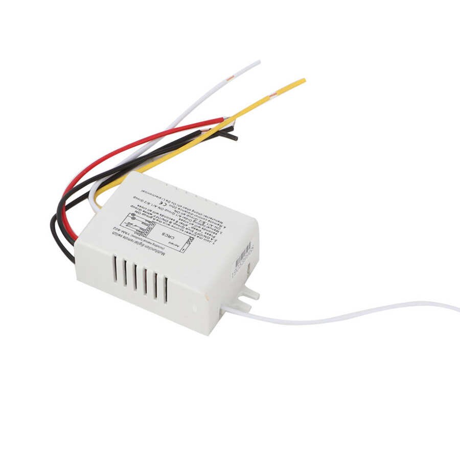 Light Switch 2 Ways ON/OFF 220V Digital Wireless Wall Light Receiver Transmitter Remote Control Switch