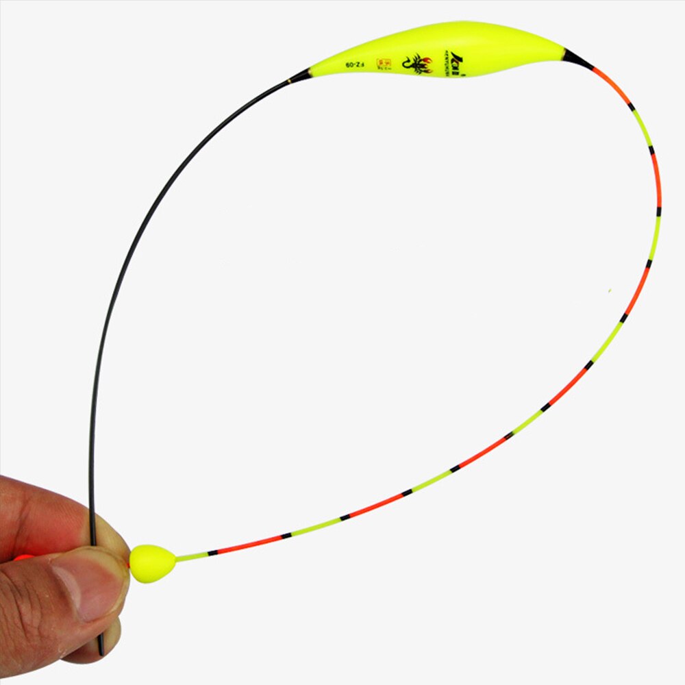 1PC Composite Nano Plastic Fishing Float Eye-catching Bead Floating Slidding Ball Tail Floater Bobber For Outdoor Fishing Tackle