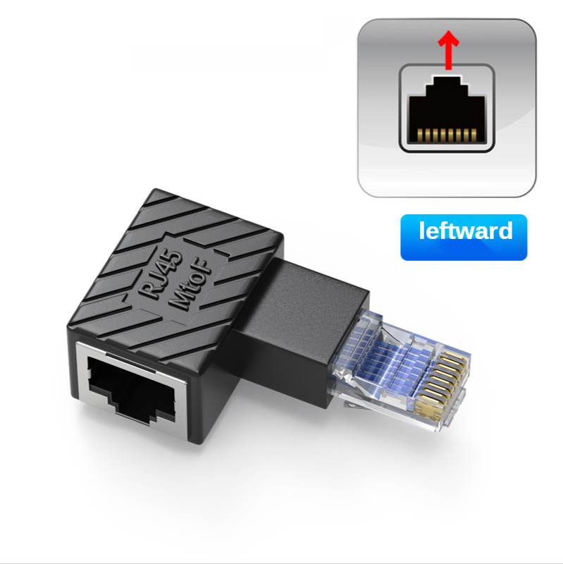 90 degree network cable adapter male to female elb... – Vicedeal