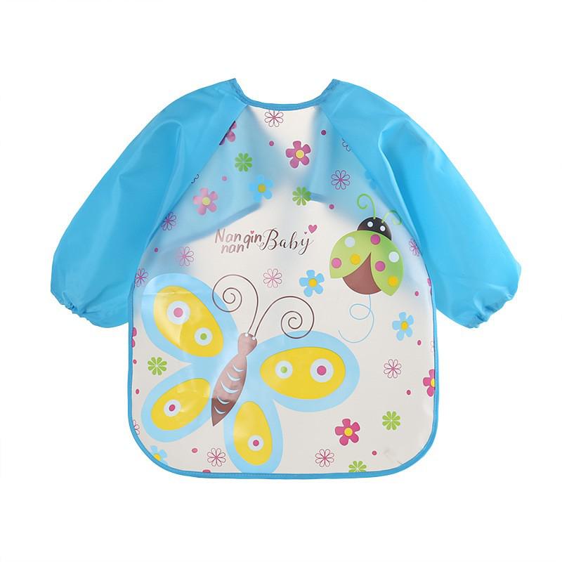 Baby Waterdichte Slabbetjes Waterdichte Lange Mouwen Sjaal Kids Kinderen Baby Peuter Voeden Tekening Leuke Cartoon Slabbetjes Baby Burp Doek: 07