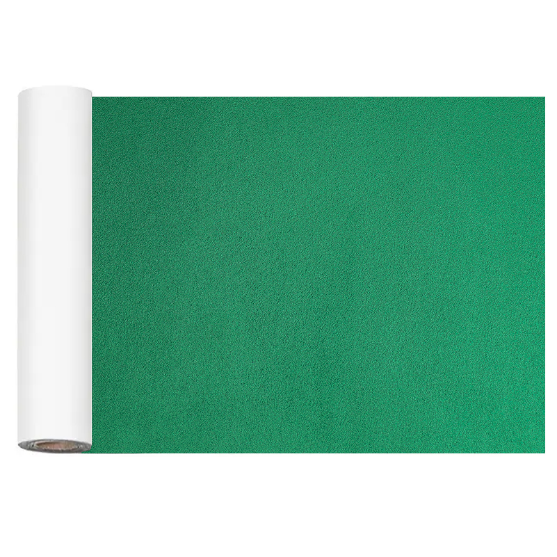 Fluwelen zelfklevende alcantara folie rol voor auto-interieur aanpassing, bankreparatie, sieradendoos decoratie, suède sticker 50 x 140cm: Groente