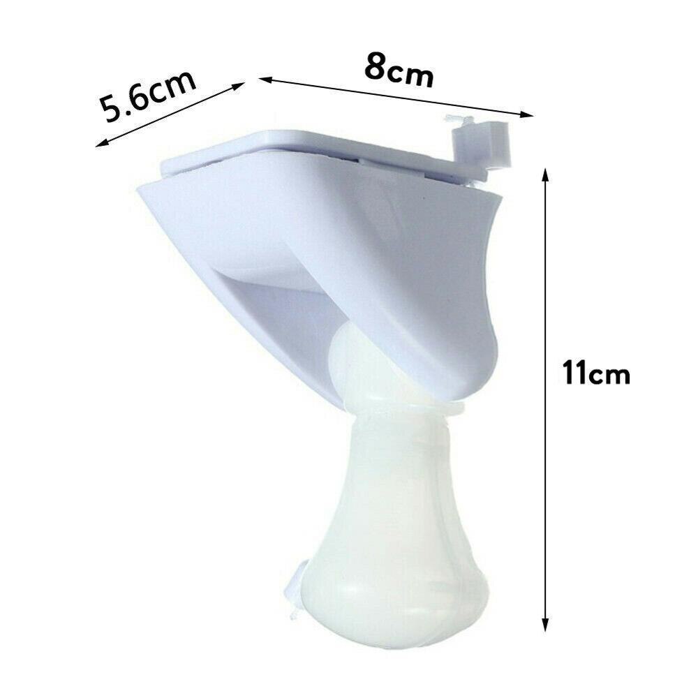 Op batterijen werkende led-nachtlamp met trekkoord, wandlamp, opsteekbaar, wit, draagbaar, handig, slaapkamerkastlamp