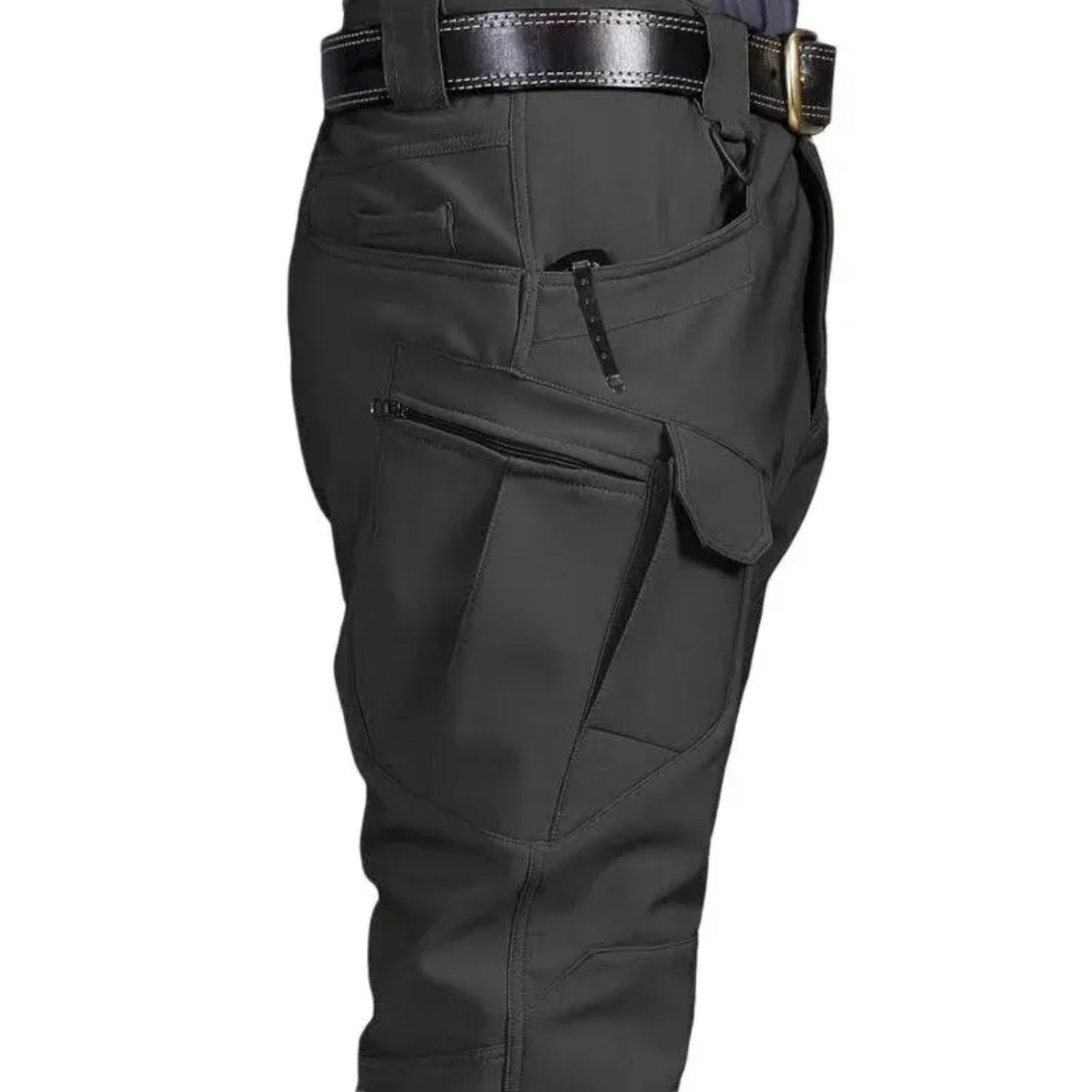 Pantalones tácticos elásticos de secado rápido para hombre para escalada, senderismo, Camping, pesca y caza