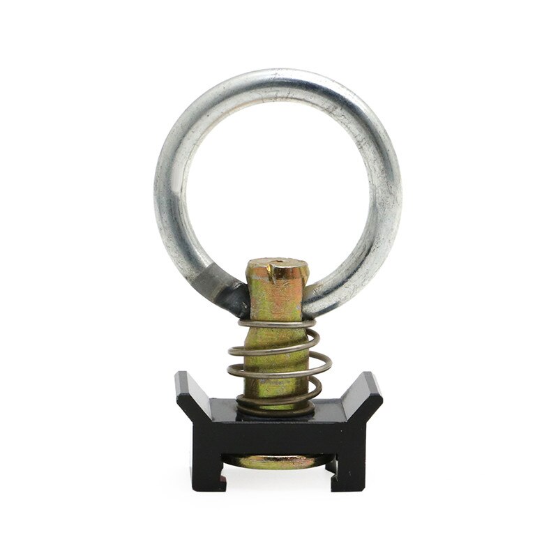 6/10pcs Single Stud L-Track Fitting with Round Ring For L Track Logistic Airline L Track Core Trax Hardware Fasteners Sliver