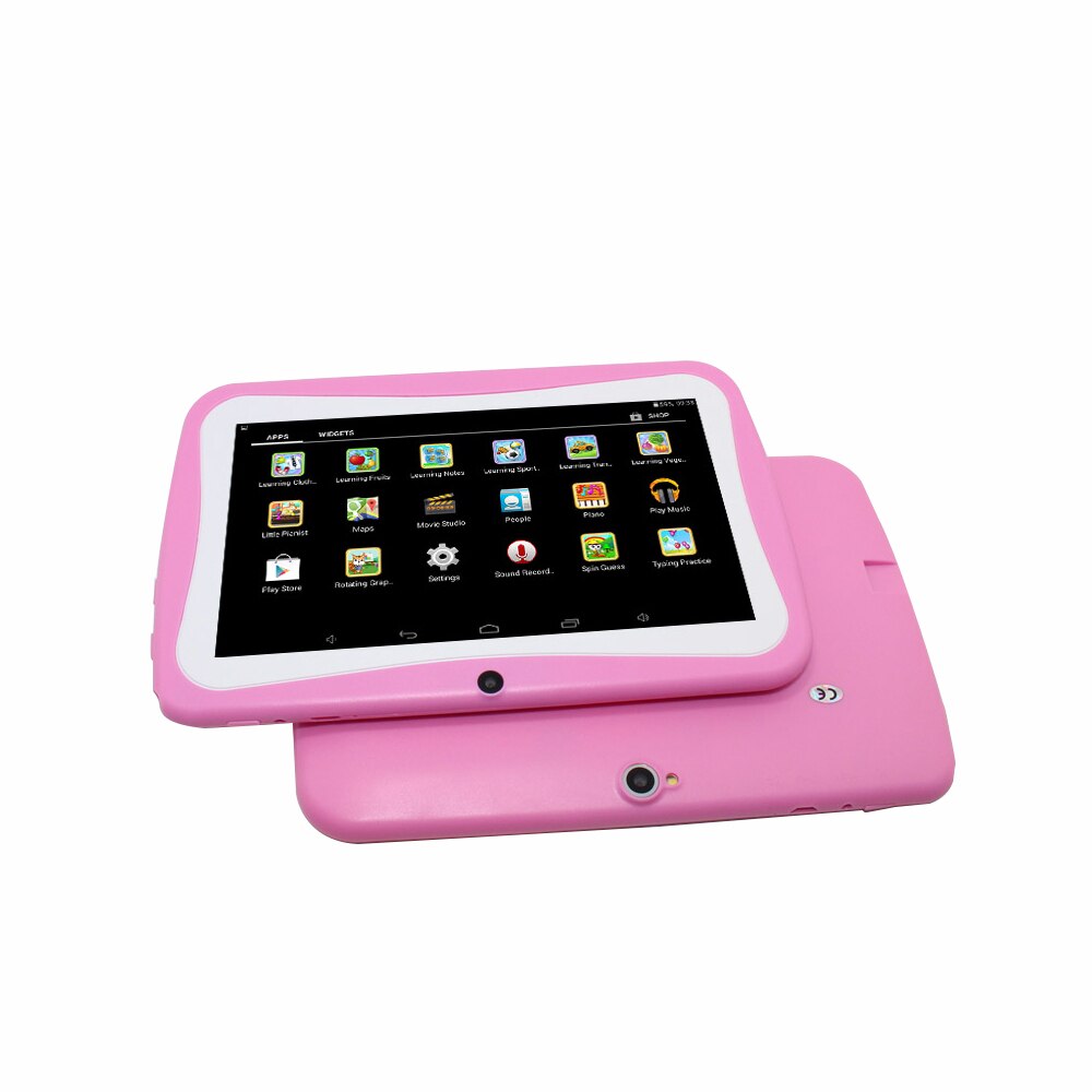 Q768 7-inch Computer Learning Education Machine Tablet WiFi Connection with cute Case Toy for Kids Chidren