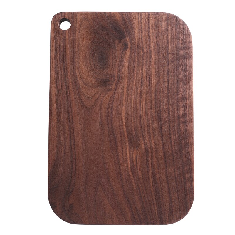 Black Walnut Whole Wood Kitchen Cutting Board Solid Wood Rootstock Lacquerless Fruit Chopping board Kitchen cut kitchen stuff