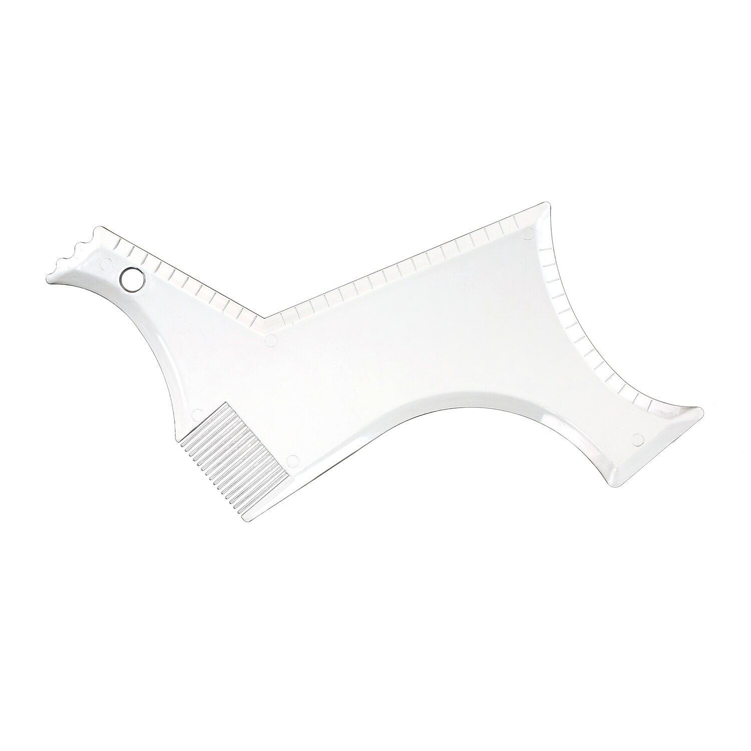 Beard Shaping Grooming Tool Kit Folding Comb Beard Shaping Template Guide Manual Shaver Beard and Mustache Scissor Beard Tool