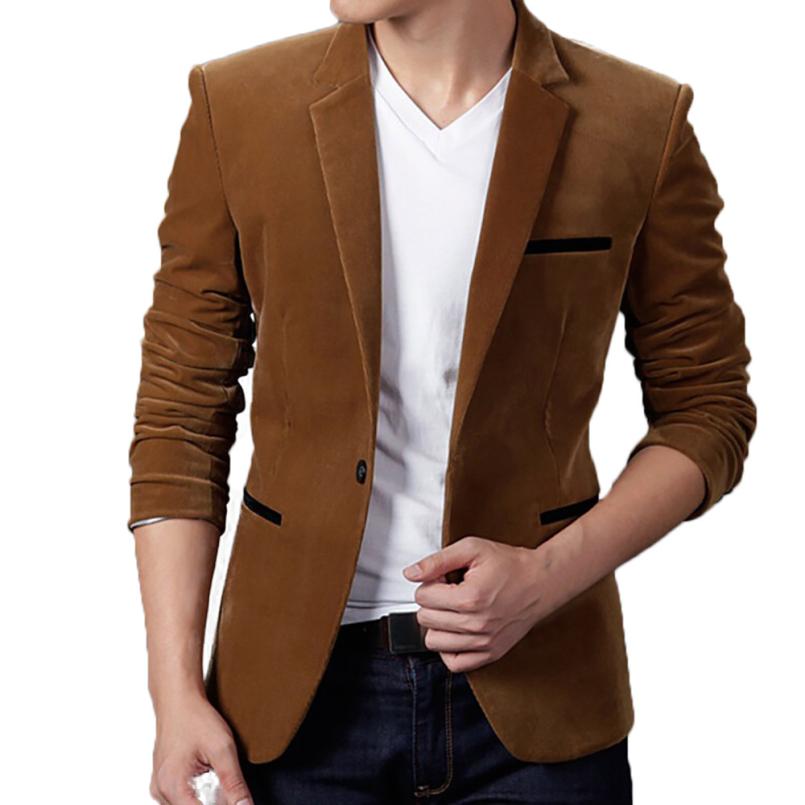 Nice VogueLuxury Men Blazer Men Plus Size Spring Brand Business Slim Fit Men Suit Masculino Blazers Men W/81