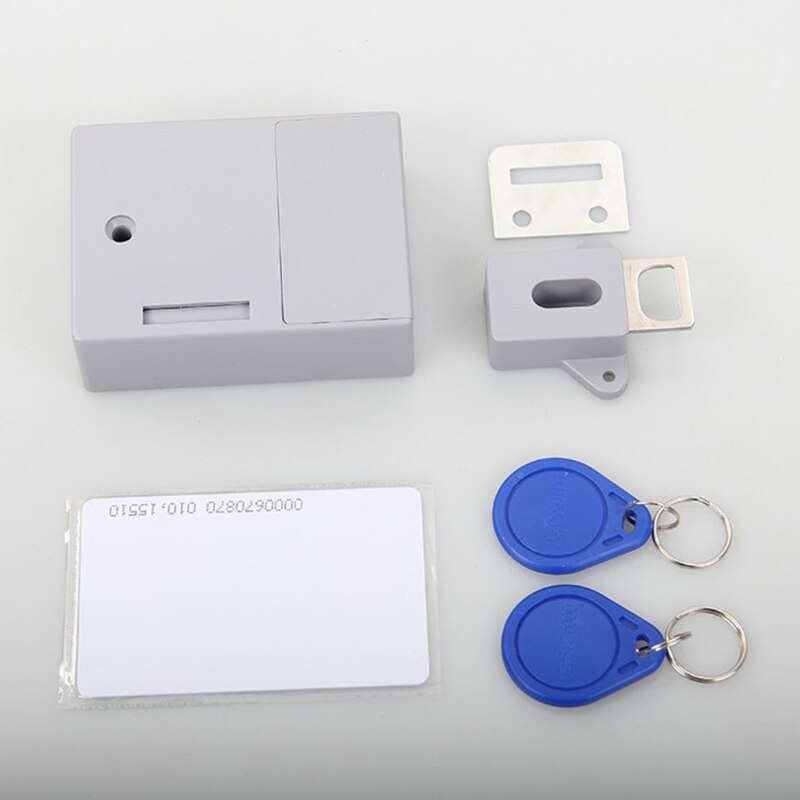 Free Opening Intelligent Sensor Cabinet Lock Electronic Dark Locks Home Office Swipe Card to Unlock