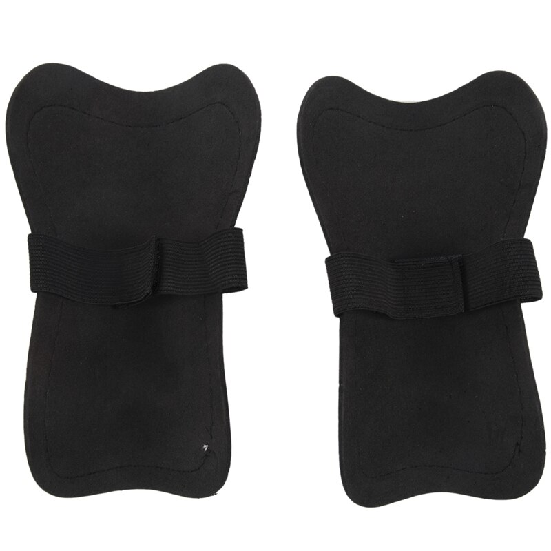 White Durable 1 Pair Competition Pro Soccer Shin Guard Pads Shinguard Protector