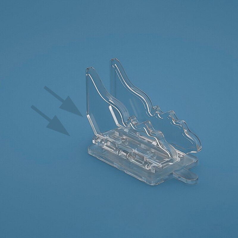 Baby Veiligheid Lock Voor Schuifdeur Raam Lock Kids Vlindervleugels Garderobe Anti-Snuifje Lock Transparante Beveiliging Clip Bescherming